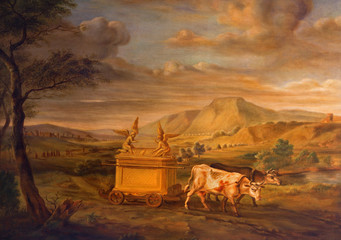 Antweor - Scene of transportation of the Tabernacle of Israel