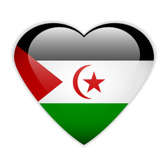 Sahrawi Arab DemocraticRepublic flag button