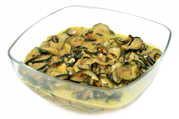 Courgettes balsamiques au parmesan