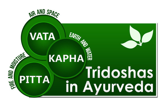 Tridoshas In Ayurveda Three Circles