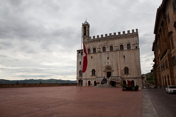 GUBBIO, ITALY. Palazzo dei Console. © aphonua