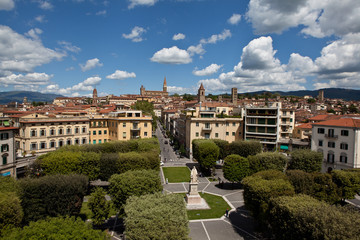 Panorama of Arezzo.