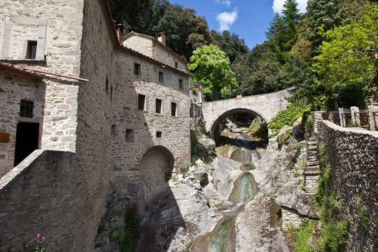 Monastery in Le Celle. Italy.