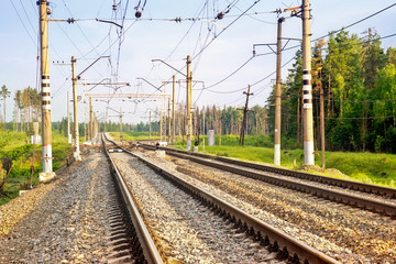 Fototapeta na wymiar Railway