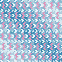 Seamless vector geometric  color pattern background