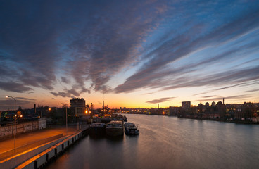 Port rzeczny w Szczecinie © Mike Mareen