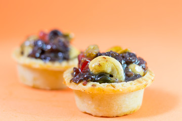 Butter Tart with dried fruit
