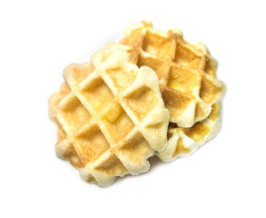 waffle on with background 