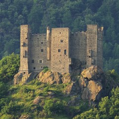 Fototapeta premium Castillo de Ussel 02