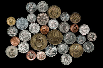 Central South American Caribbean Coins