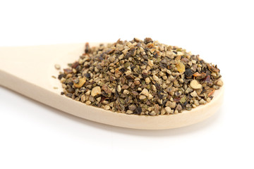 Geschroteter bunter Pfeffer