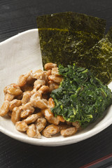 モロヘイヤ納豆