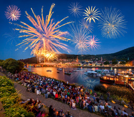 Heidelberg Schlossbeleuchtung