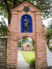 Italian inspired ornate buildings in Portmeirion