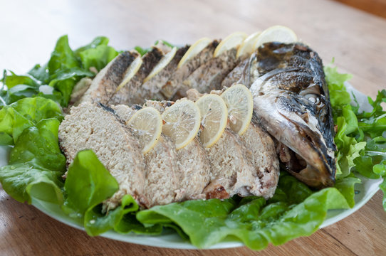 Gef&uuml;llter Fisch