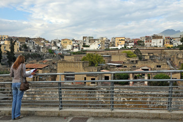 Ercolano, scavi archeologici