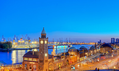 Fototapeta premium Hamburger Hafen