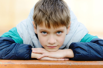 portrait of boy