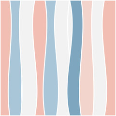 Fototapeta premium Seamless colorful striped wave background