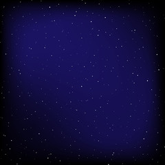 Obraz premium Night sky vector background