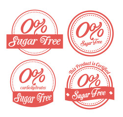 Obraz premium Sugar free design
