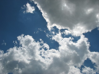 Летнее небо в горах