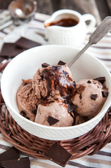 Chocolate ice cream
