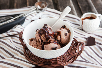 Chocolate ice cream