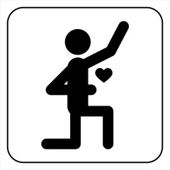 Proposal symbol, vector