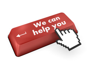 we can help you