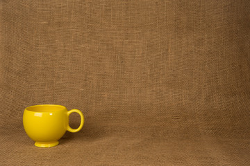 Coffee Mug Background - Yellow Mug