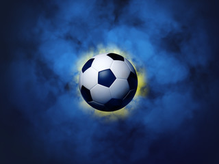 Fototapeta premium Soccer ball background