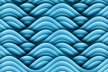 Abstract Art Waves Background Design