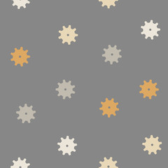 seamless background: cogwheel