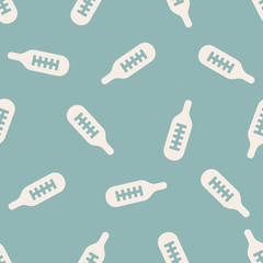 seamless background: thermometer
