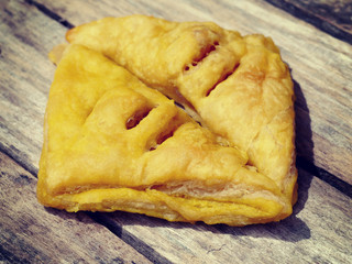 pineapple pie old vintage retro style