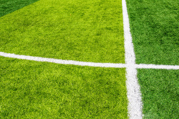 Obraz premium soccer field grass