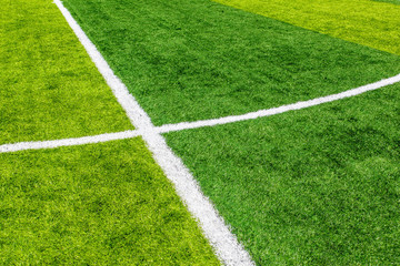 Obraz premium soccer field grass