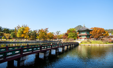 Fototapeta premium Emperor palace at Seoul. South Korea.