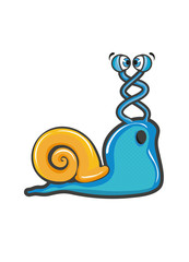 schielende Schnecke