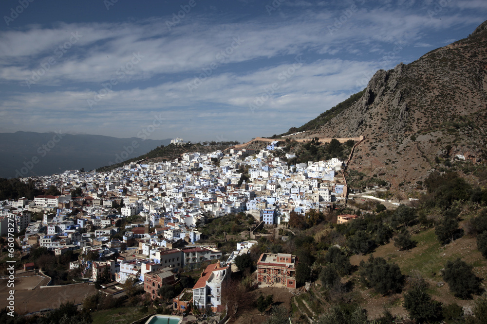 Wall mural Chefchaouen, Morocco