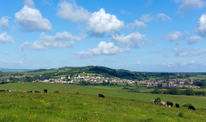 Brading Isle of Wight home to the Roman Villa tourist attraction