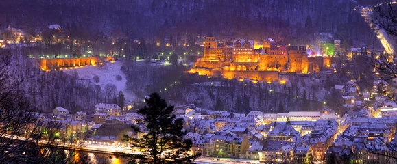 Heidelberger Schloss im Winter © eyetronic