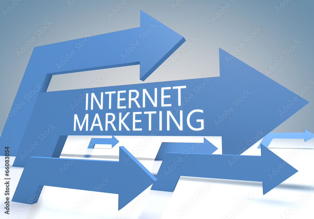 Wall mural Internet Marketing