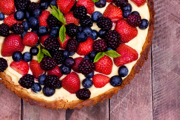 berry tart