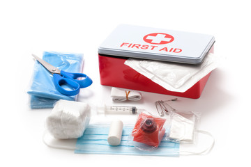 First Aid Kit - Stock Photo