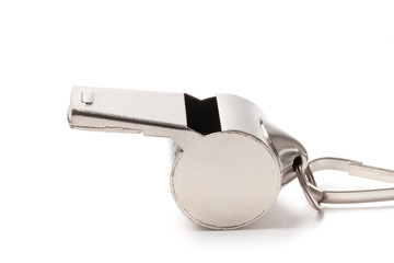 Referee Whistle - Stock Image