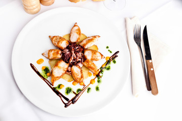 Calamares a la plancha