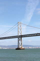 Bay Bridge connecting Oakland and San Francisco