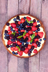 berry tart